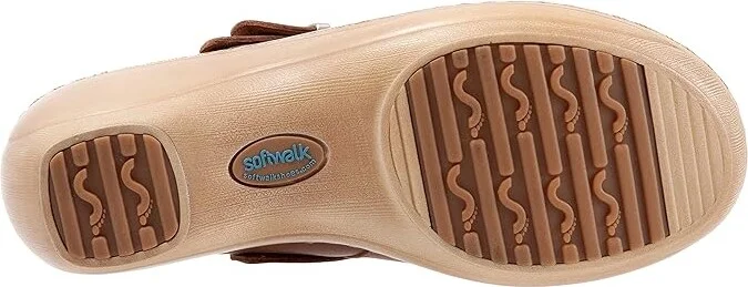 SoftWalk Marquette Women's Shoes Saddle : 9 N (AA), Full Grain leather - Image 3