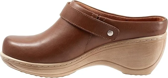 SoftWalk Marquette Women's Shoes Saddle : 9 N (AA), Full Grain leather - Image 6