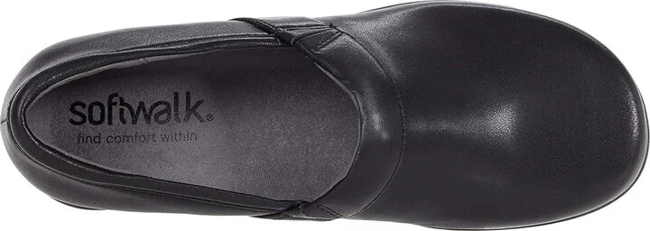SoftWalk Meredith Sport Women's Slip on Shoes Black Box : 6.5 M (B), Leather - Image 3
