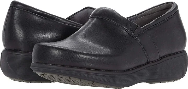 SoftWalk Meredith Sport Women's Slip on Shoes Black Box : 6.5 M (B), Leather