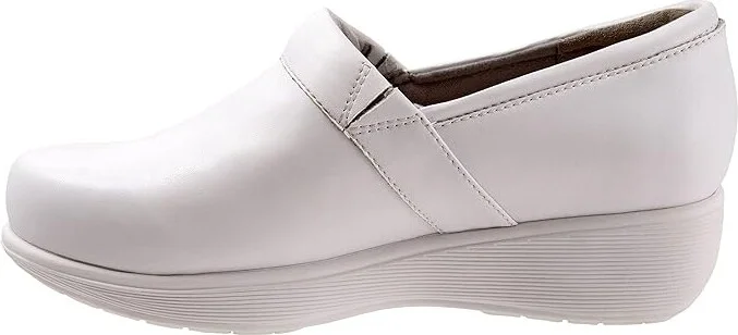 SoftWalk Meredith Sport Women's Slip on Shoes White Box : 7 M (B), Leather - Image 6