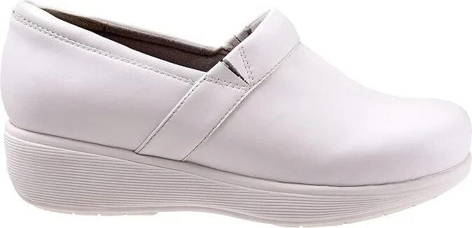 SoftWalk Meredith Sport Women's Slip on Shoes White Box : 7 M (B), Leather - Image 7