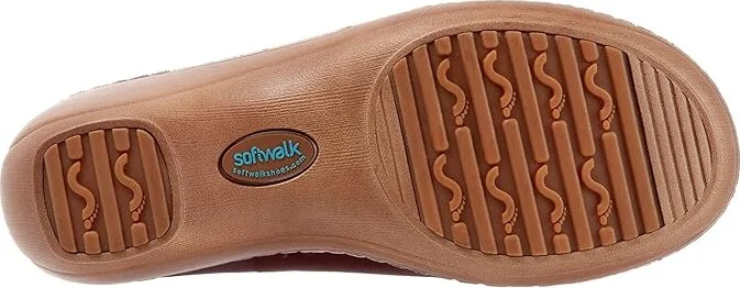 SoftWalk Minna Women's Flat Shoes Dark Cherry : 9.5 M (B), Synthetic - Image 3