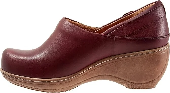 SoftWalk Minna Women's Flat Shoes Dark Cherry : 9.5 M (B), Synthetic - Image 6
