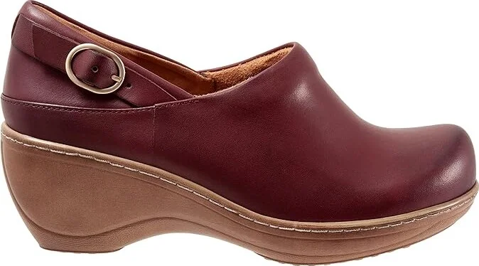 SoftWalk Minna Women's Flat Shoes Dark Cherry : 9.5 M (B), Synthetic - Image 7