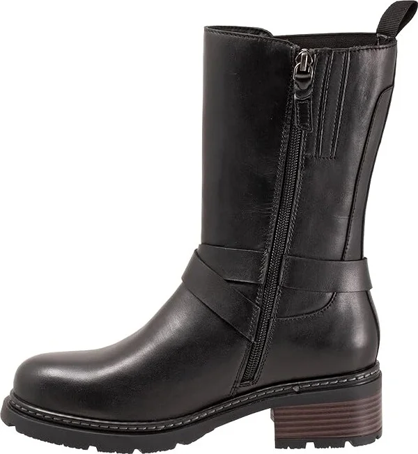 SoftWalk Neenah Women's Boots Black : 6.5 M (B), Leather - Image 6