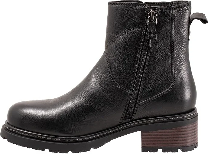 SoftWalk Novato Women's Boots Black : 9.5 M (B), Leather - Image 6