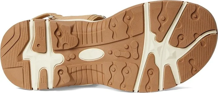 SoftWalk Oahu Women's Sandals Beige Suede : 7 M (B), Synthetic - Image 3