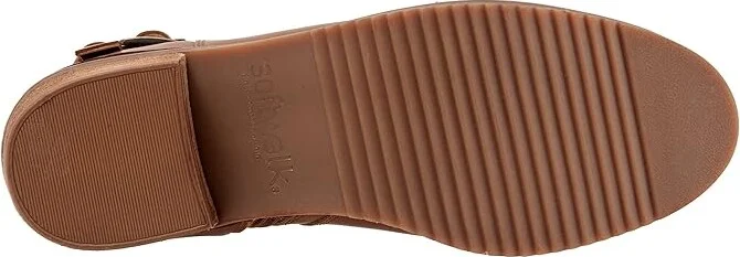 SoftWalk Raleigh Women's Shoes Cognac : 5 M (B), Leather/Suede - Image 3