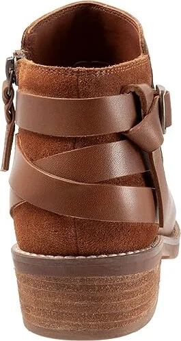 SoftWalk Raleigh Women's Shoes Cognac : 5 M (B), Leather/Suede - Image 4