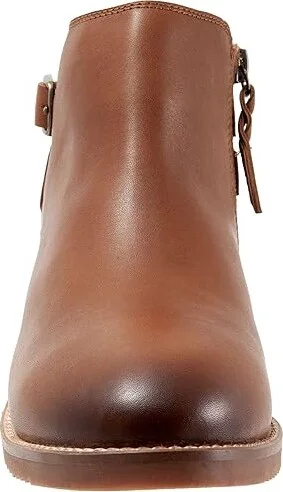 SoftWalk Raleigh Women's Shoes Cognac : 5 M (B), Leather/Suede - Image 5