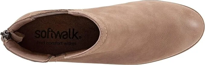 SoftWalk Ramona Women's Shoes Stone : 7 N (AA), Leather - Image 2