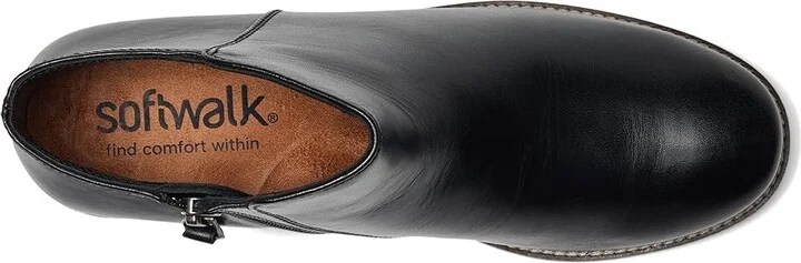 SoftWalk Rocklin 2.0 Women's Boots Black : 10.5 M (B), Leather - Image 2