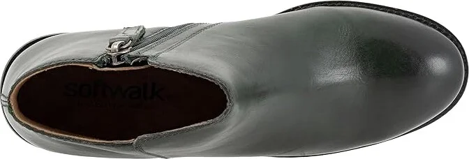 SoftWalk Rocklin 2.0 Women's Boots Dark Green : 6 M (B), Leather - Image 2