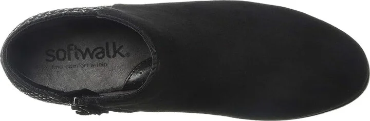 SoftWalk Rocklin Women's Shoes Black : 5.5 M (B), Leather - Image 3