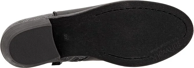 SoftWalk Rocklin Women's Shoes Black/Snake : 6 M (B), Leather - Image 3