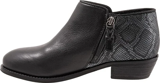 SoftWalk Rocklin Women's Shoes Black/Snake : 6 M (B), Leather - Image 6
