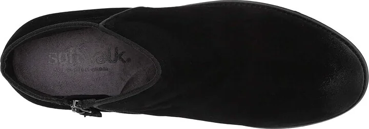 SoftWalk Rocklin Women's Shoes Black Suede : 6 N (AA), Leather/Suede - Image 3