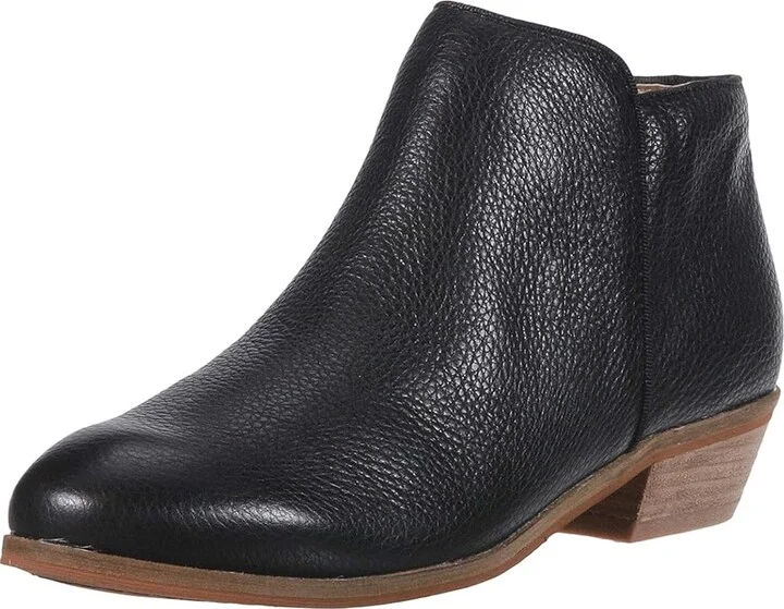 SoftWalk Rocklin Women's Shoes Black Tumbled Leather : 6.5 N (AA), Leather/Suede - Image 2