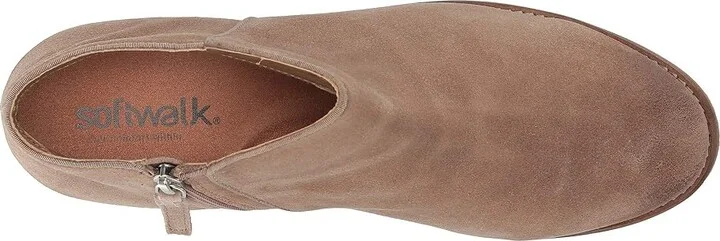SoftWalk Rocklin Women's Shoes Stone Suede : 6.5 M (B) - Image 3