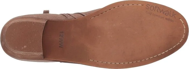 SoftWalk Rocklin Women's Shoes Stone Suede : 6.5 M (B) - Image 4