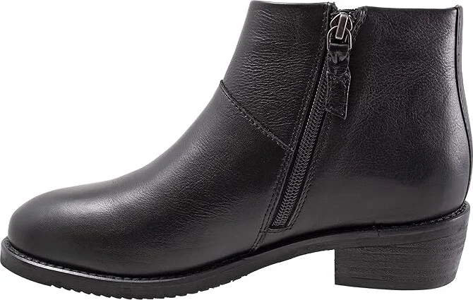 SoftWalk Roselle Women's Boots Black : 6.5 N (AA), Leather - Image 6
