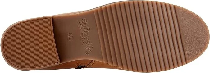 SoftWalk Roselle Women's Boots Luggage : 6 W (D), Leather - Image 3