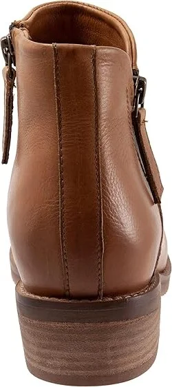 SoftWalk Roselle Women's Boots Luggage : 6 W (D), Leather - Image 4