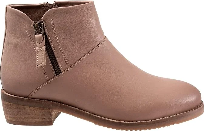 SoftWalk Roselle Women's Boots Stone : 11 N (AA), Leather - Image 7