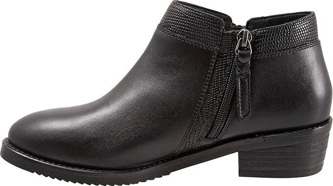 SoftWalk Rubi Women's Shoes Black/Lizard : 6.5 M (B), Leather - Image 6