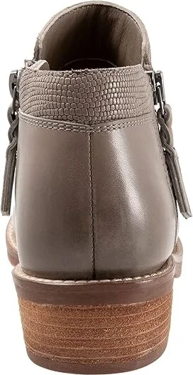 SoftWalk Rubi Women's Shoes Grey Lizard : 6 M (B), Leather - Image 4
