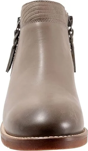 SoftWalk Rubi Women's Shoes Grey Lizard : 6 M (B), Leather - Image 5