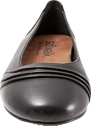 SoftWalk Safi Women's Shoes Black : 7.5 N (AA), Leather - Image 5