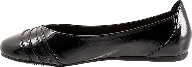 SoftWalk Safi Women's Shoes Black Patent : 7.5 N (AA), Leather - Image 6