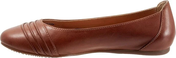 SoftWalk Safi Women's Shoes Cognac : 5.5 M (B), Leather - Image 6