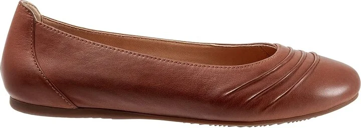 SoftWalk Safi Women's Shoes Cognac : 5.5 M (B), Leather - Image 7