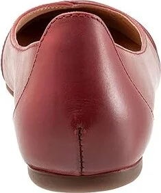 SoftWalk Safi Women's Shoes Dark Red : 7.5 N (AA), Leather - Image 4