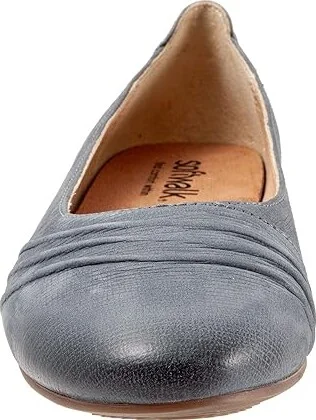 SoftWalk Safi Women's Shoes Denim Nubuck : 7 M (B), Leather - Image 5