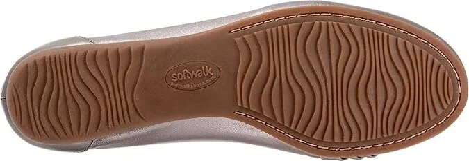 SoftWalk Safi Women's Shoes Pewter : 7.5 N (AA), Leather - Image 3