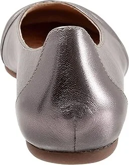 SoftWalk Safi Women's Shoes Pewter : 7.5 N (AA), Leather - Image 4