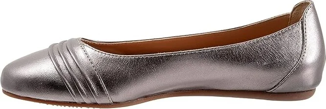 SoftWalk Safi Women's Shoes Pewter : 7.5 N (AA), Leather - Image 6