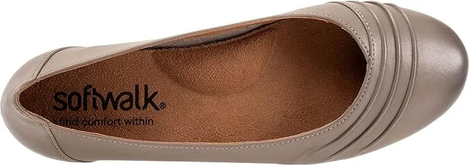 SoftWalk Safi Women's Shoes Sage : 10 N (AA), Leather - Image 2