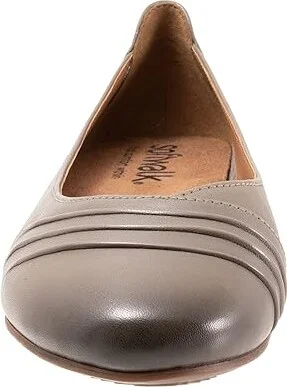 SoftWalk Safi Women's Shoes Sage : 10 N (AA), Leather - Image 5
