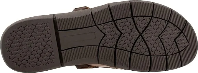 SoftWalk Salina Woven II Women's Flat Shoes Cement : 11 N (AA), Leather - Image 3