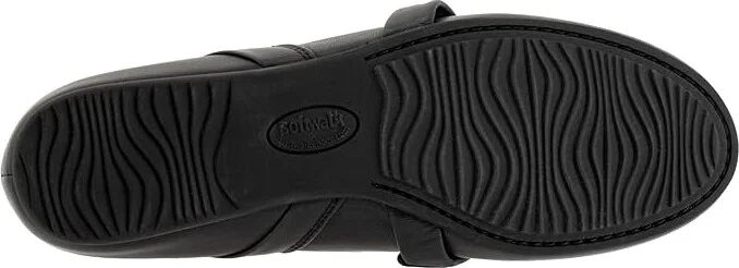 SoftWalk Samara Women's Flat Shoes Black : 9 M (B), Leather - Image 3