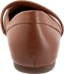 SoftWalk Samara Women's Flat Shoes Luggage : 10 N (AA), Leather - Image 7