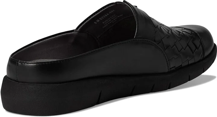 SoftWalk San Marcos II Women's Flat Shoes Black : 6 W (D), Leather - Image 4