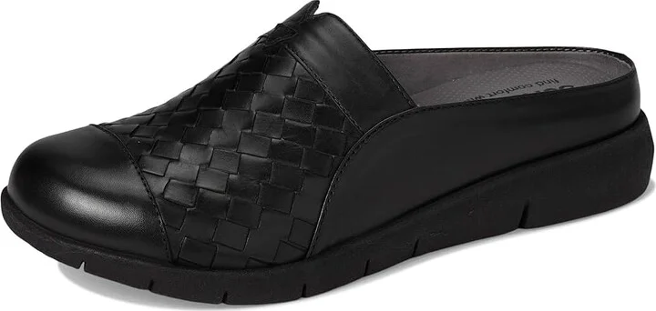SoftWalk San Marcos II Women's Flat Shoes Black : 6 W (D), Leather - Image 5