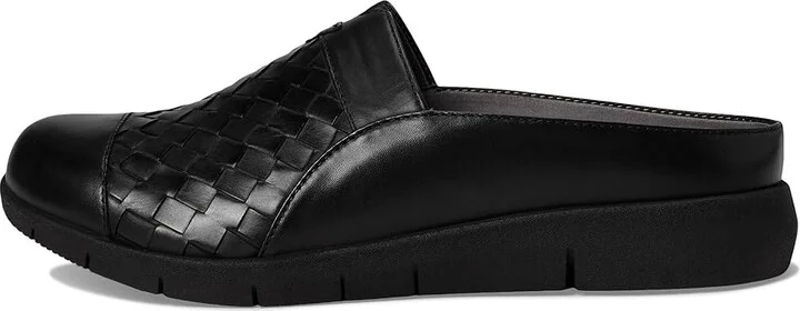 SoftWalk San Marcos II Women's Flat Shoes Black : 6 W (D), Leather - Image 6