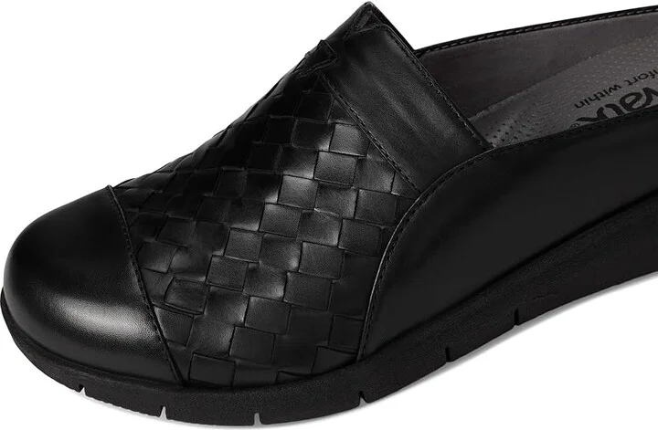 SoftWalk San Marcos II Women's Flat Shoes Black : 6 W (D), Leather - Image 7